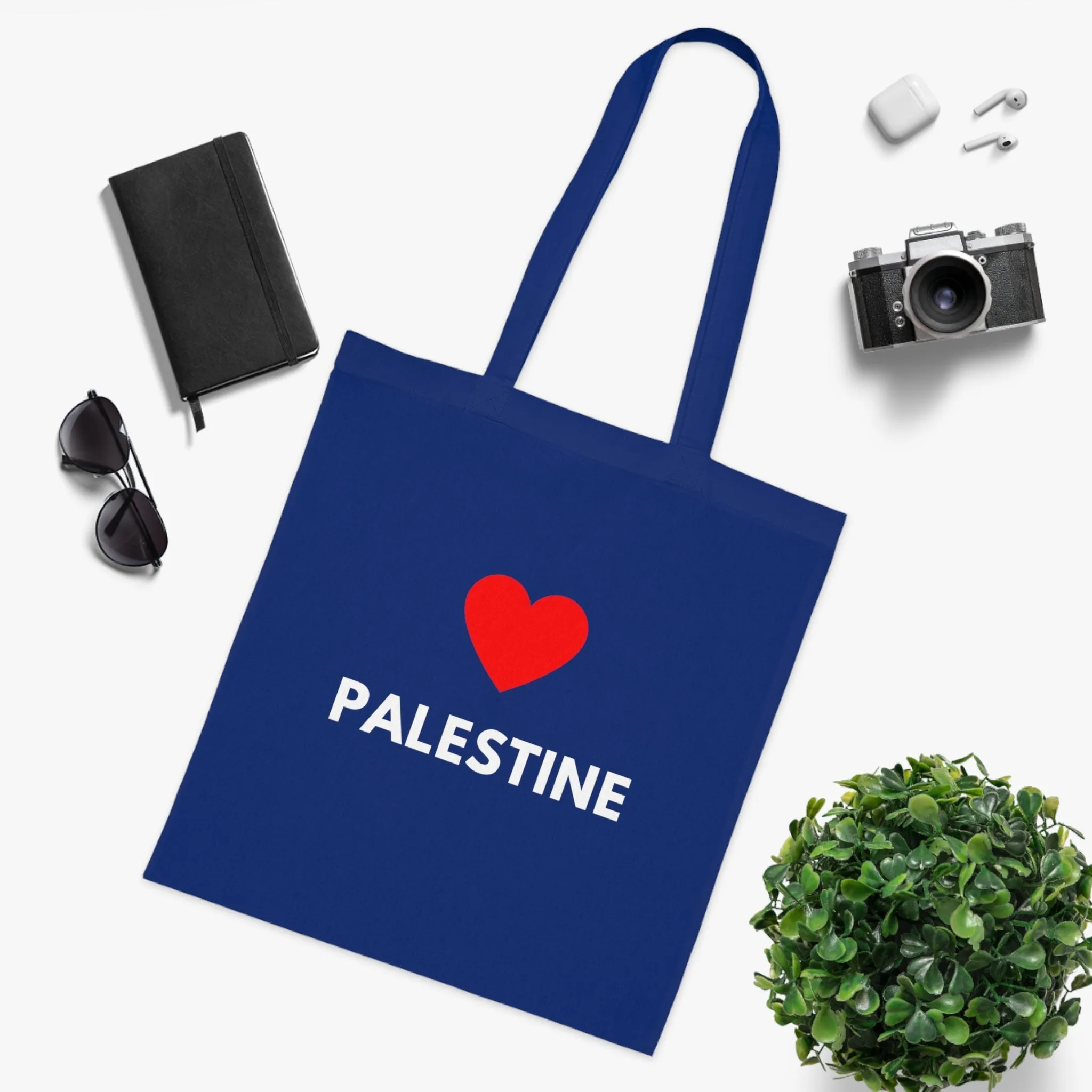 Love Palestine Tote Bag