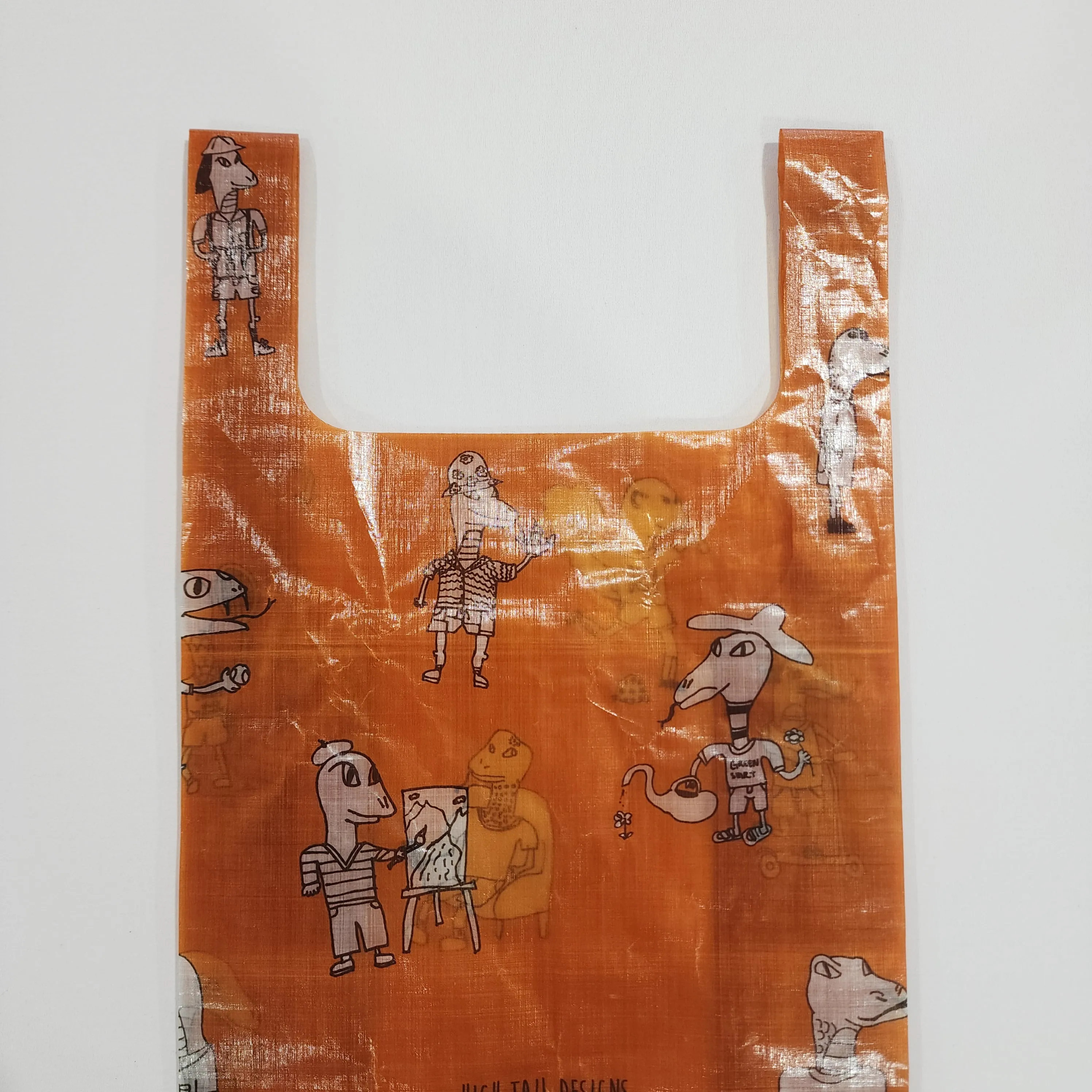 Medium Shopping Bag "Squash Bois" - by Caman Skelton