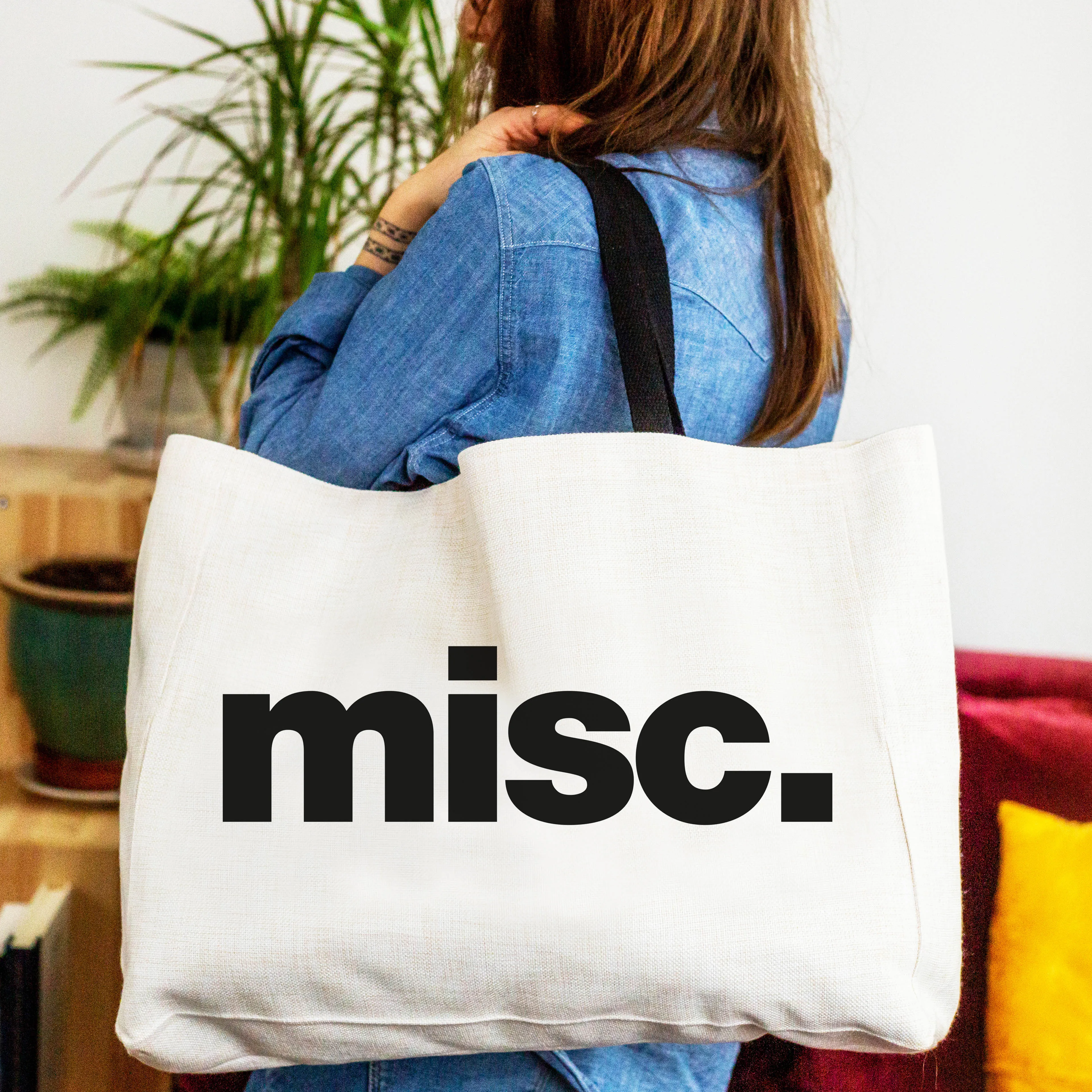 Misc Large Tote Bag