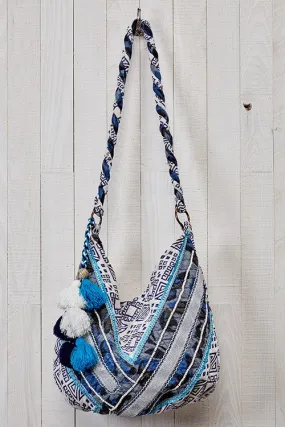 Mixed Media Hobo Bag