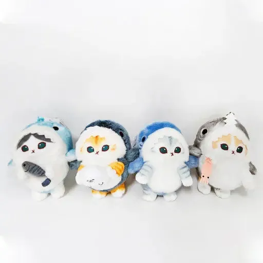 Mofusand Shark Costume Bag Charm Key Chain