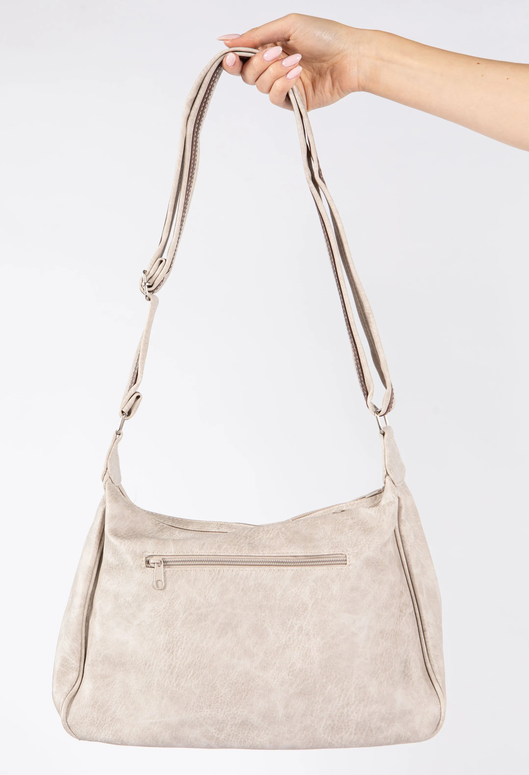 Multi Pocket Shoulder Cross Body Bag