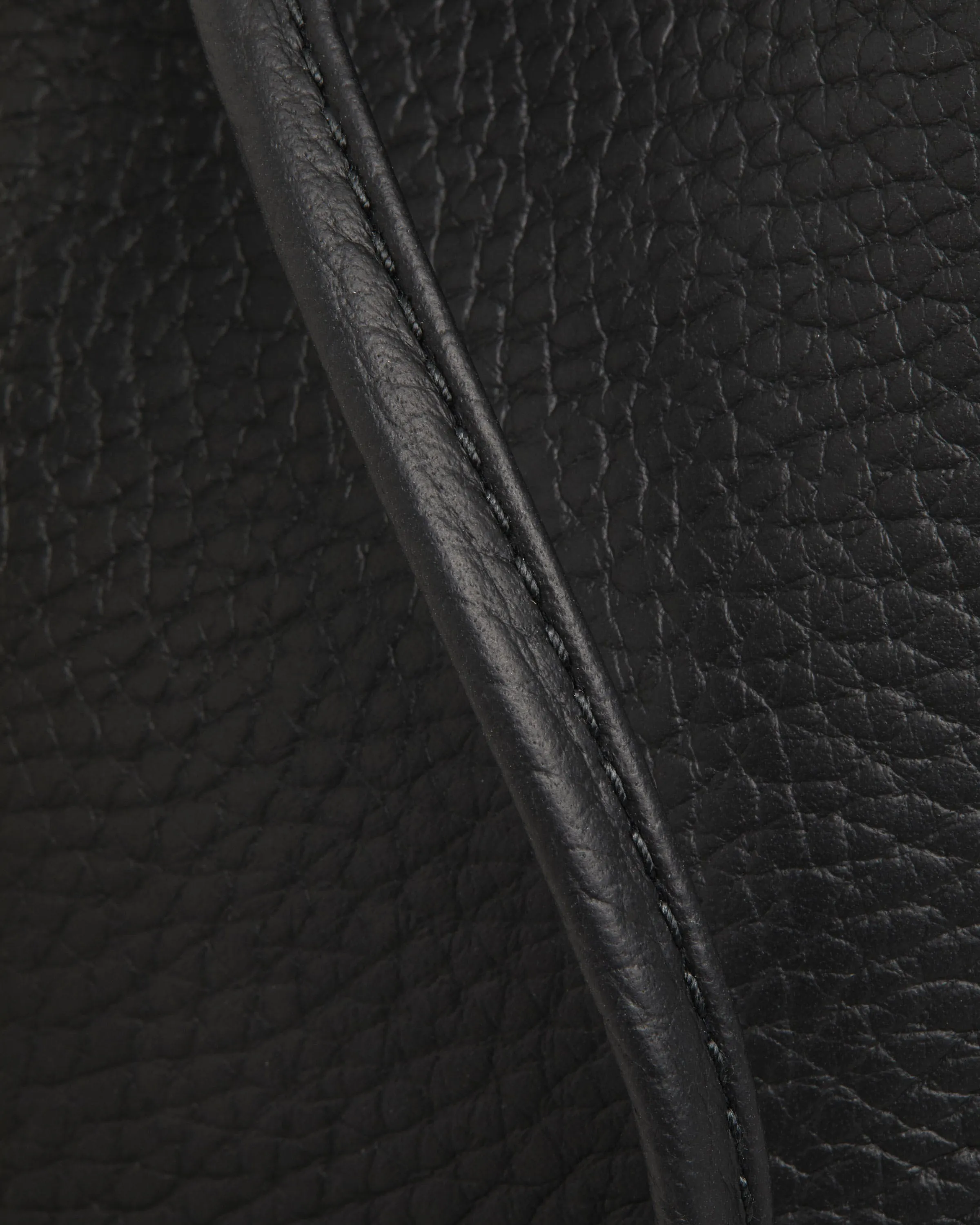 Sleek & Stylish Ossette Black Midi Pouch Handbag