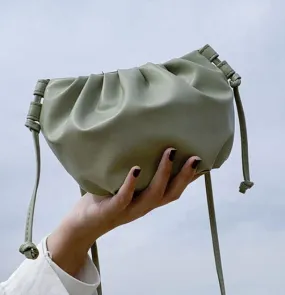 PB206 Sage Green Shoulder Bag