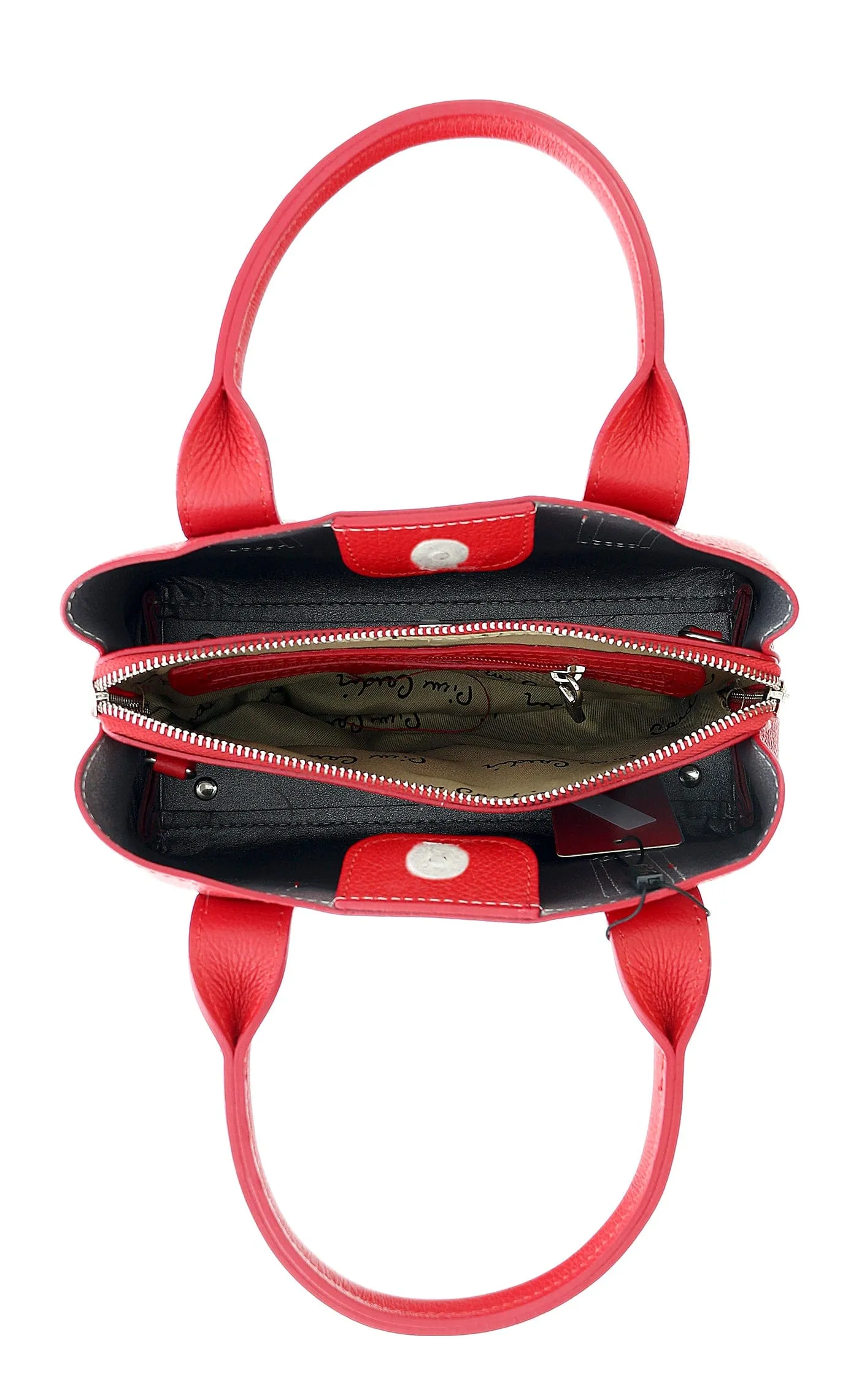 Pierre Cardin Red Leather