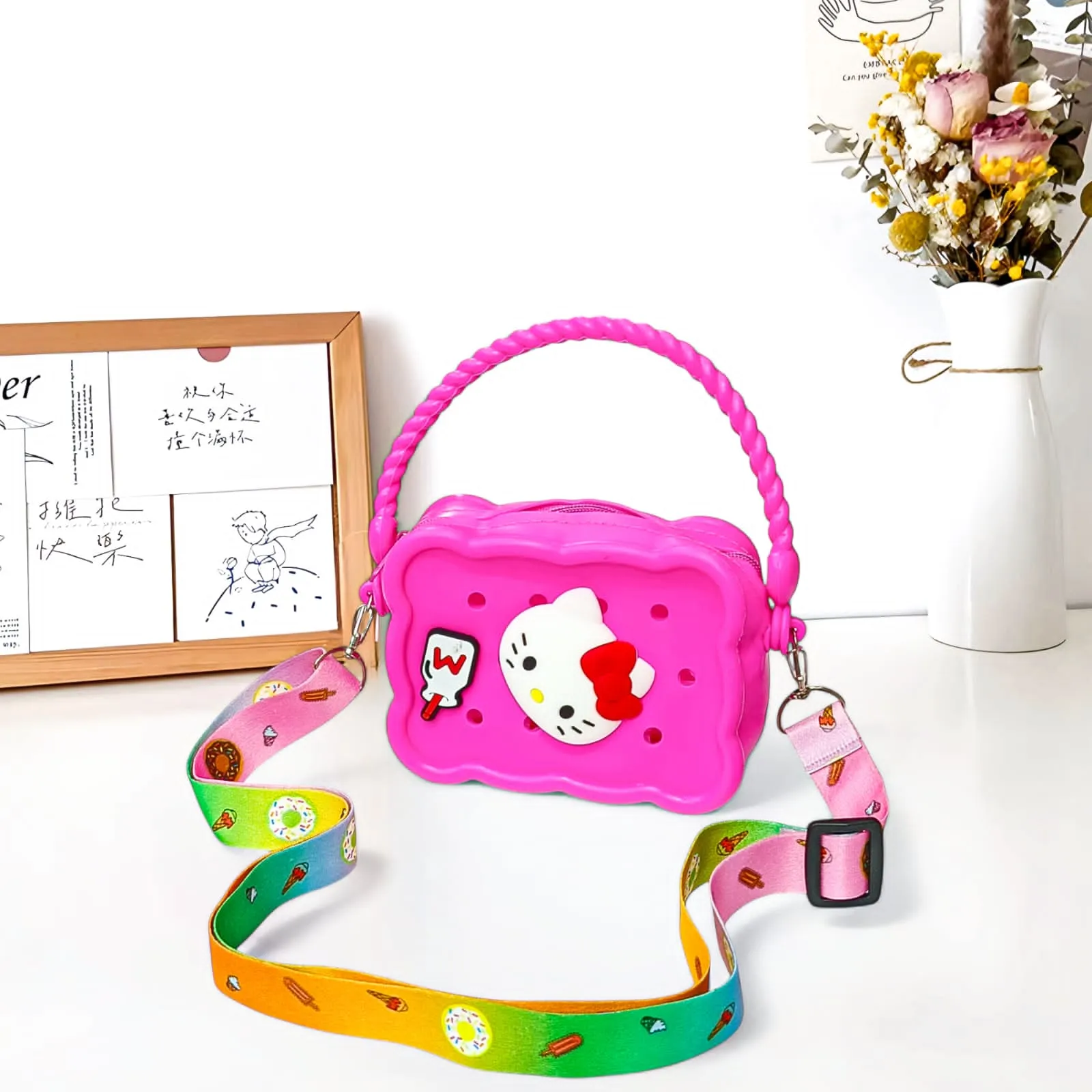 Silicone Mini Hello Kitty Bag