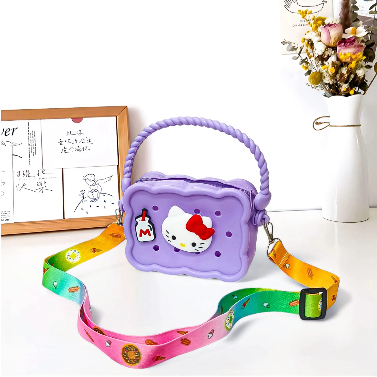 Silicone Mini Hello Kitty Bag